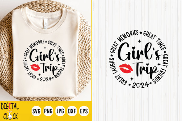 Girl’s Trip 2024 Graphics & T-Shirt Designs Review