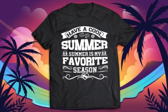 Have a Cool Summer: T-Shirt Graphics That Bring Summer Vibes to Web Content