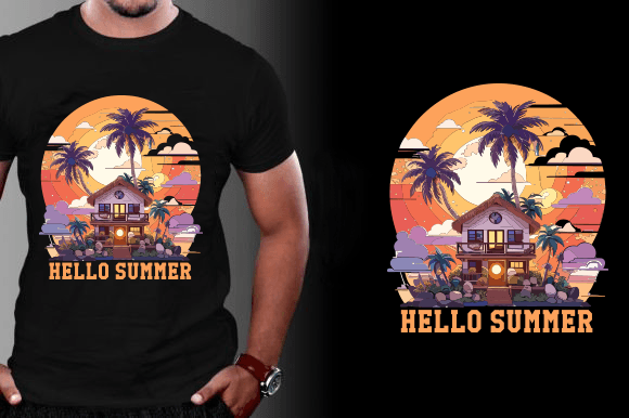 Hello Summer T-Shirt Designs & Graphics Review