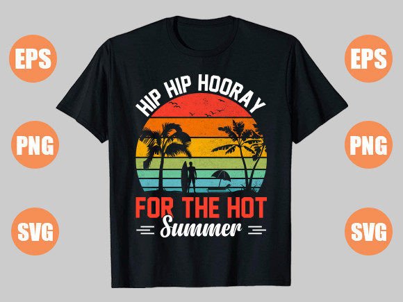 Hip Hip Hooray Graphics: Summer T-Shirt Designs