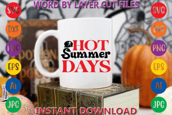 Hot Summer Days Graphics for T-Shirt Designs