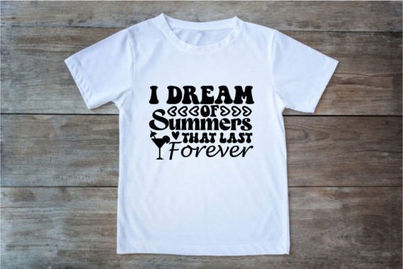 Retro Summer SVG Graphics for T-Shirt Designs