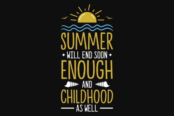 Sea Beach Summer Graphics for T-Shirt Designs