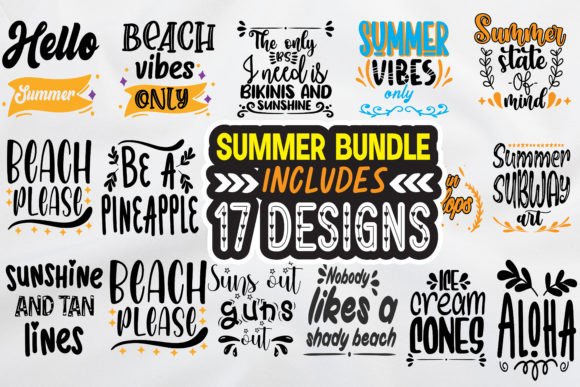 Summer Bundle Shirt Designs SVG Cut Fi: A Designer’s Practical Review for Crafts & Graphics Projects