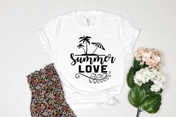SUMMER LOVE Graphics for T-Shirt Designs
