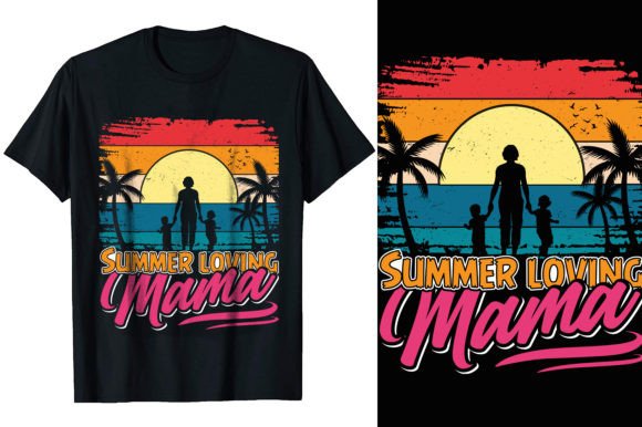 Summer Loving Mama Graphics & T-Shirt Designs Review