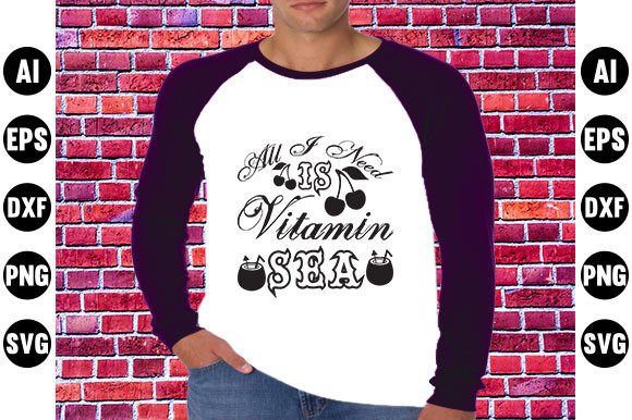 Summer Quote SVG Design: All I Need is V – A Fresh Graphics Pick for T-Shirt Designs and Blog Visuals