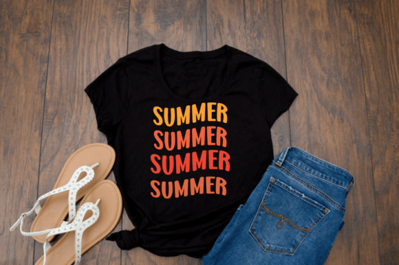 Summer - SVG File: A Versatile Graphic for T-Shirt Designs & Handmade Crafts
