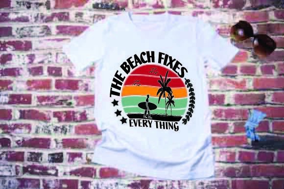 Summer T-Shirt Design Graphics for Local Branding