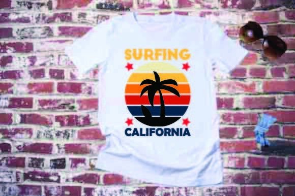 Summer T-Shirt Design Graphics: SURFING CALIFOR Review