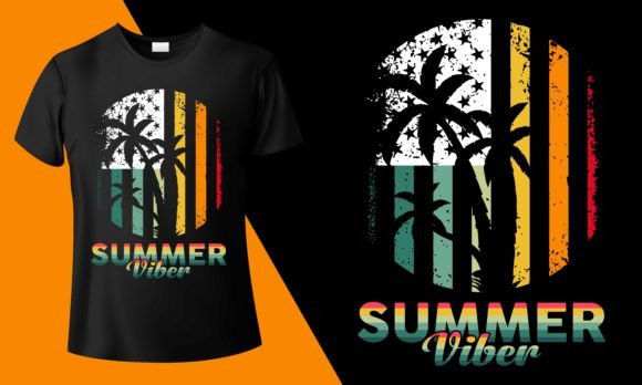 Summer Viber Graphics for T-Shirt Designs That Pop