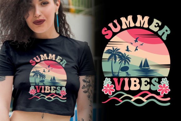 Summer Vibes Graphics: T-Shirt Illustrations Review