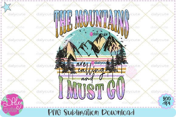 Summer Vintage Mountains Graphics for T-Shirt Designs