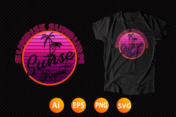 Sunny Summer T-shirt Design 15 for Crafters & Handmade Sellers