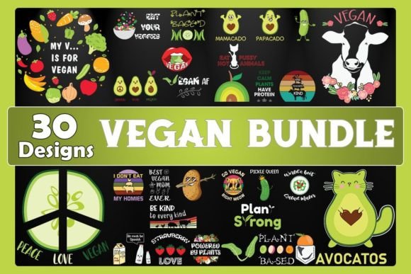 Vegan Bundle SVG: Graphics & T-Shirt Designs Review